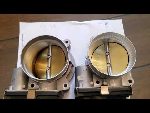 Part 2 JET Performance Products Powr-Flo THROTTLE BODY Part # 76116 2017 GMC SIERRA 6.2L