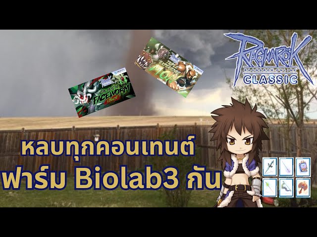 🔴หลบทุกคอนเทนต์ฟาร์ม Biolab 3 กัน Day46 | Ragnarok Online Classic GGT ...