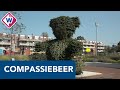 4,5 meter grote beer bij het Reinier de Graaf om zorgpersoneel te steunen - OMROEP WEST