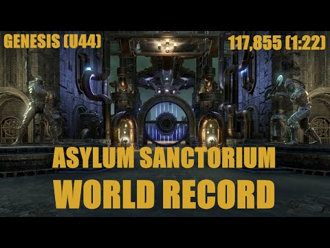 ESO - Asylum Sanctorium World Record (1:22) - Stamina Templar | Genesis (u44)