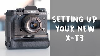 Wedding Photography: Setting Up Your Fujifilm XT3