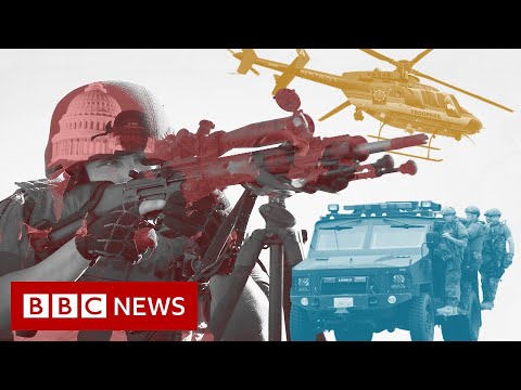 美國警察部門是否變得過於軍事化？- BBC新聞 (Have US police departments become too militarised? - BBC News)
