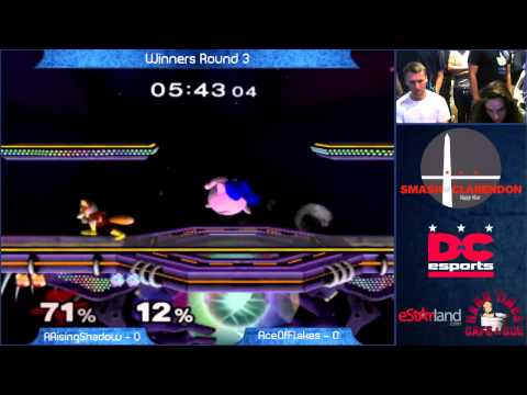 Smash @ Clarendon (8/15/2014) WR3 - ARisingShadow vs. AceOfFlakes