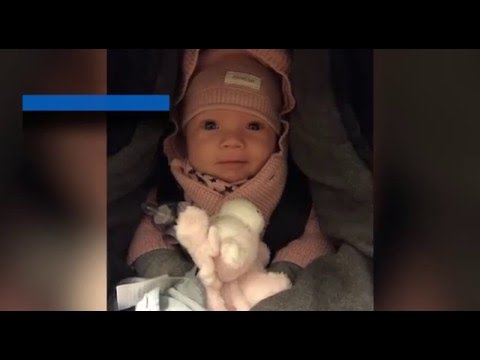 Maja hade bråttom ut – föddes på E22