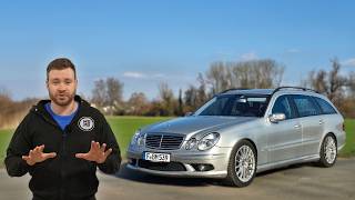 Here's What a Professional Workshop Did to This Old Mercedes E55 AMG