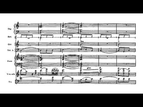 [Vladimir Rubashevsky] Concerto - Rhapsody for Violin and Sympho-Jazz (Score-Video)