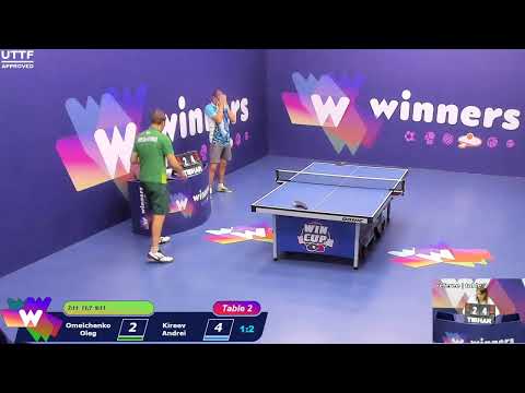 WINners CUP table 2  27.08 Omelchenko Oleg -  Kireev Andrei 15:30