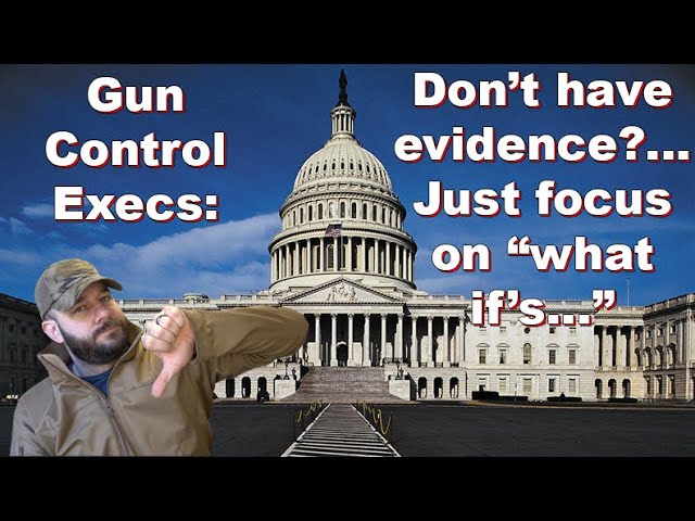 Gun Control execs use Jan 6th hypothetical as reason to expand Gun Control... This is desperate...