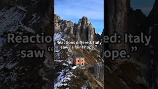 【英語で学ぶ国際ニュース】米ロ会談を受け欧州首脳らが対応協議｜lasting peace＝持続的な平和　#国際ニュース英語 #英語フレーズ #ウクライナ #外交英語 #ショート動画