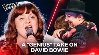 Mensa Member SHOCKS the Coaches with a BOWIE Classic! | The Voice [4K]