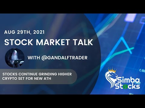 August 29th Gandalf Market Update - Stocks Grind Higher - Bears in Pain, Crypto Set for new ATHs