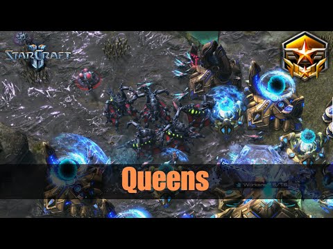 QUEEN WALK the Zerg Solution versus Protoss Pros - Grandmaster Starcraft 2