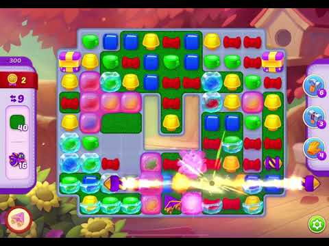 HomeScapes Level 300 no boosters (14 moves)