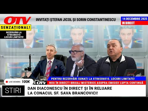 IN DIRECT DE LA ARAD - STEFAN JICOL SI SORIN CONSTANTINESCU - OTV cu Dan Diaconescu