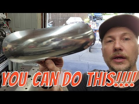 Metal Shaping: DIY Cafe Racer Motorcycle Fender/KZ440 PART 2