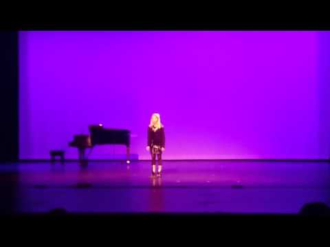 4th grade talent show - Adele song