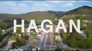 Hagan (Schalksmühle) [4K UHD 60FPS] || DJI Drone flying over Hagan, Ge