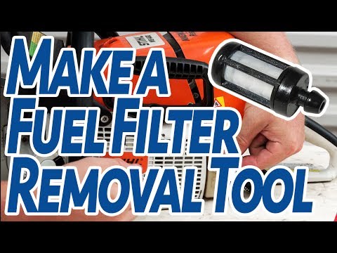 Make a Fuel Filter Removal Tool for Small Engines... The Easy Way by Bobby!