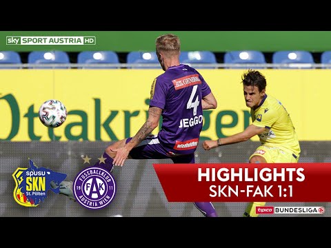 tipico Bundesliga, 24. Runde: SKN St. Pölten - FK Austria Wien 1:1
