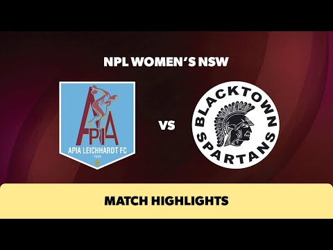 NPL Women's NSW Round 20 Highlights – APIA Leichhardt v Blacktown Spartans