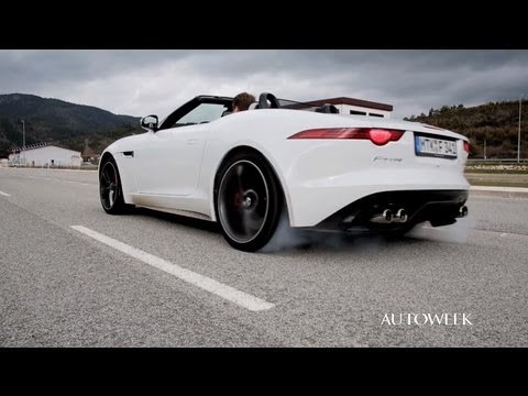 2013 Jaguar F-Type drive review video