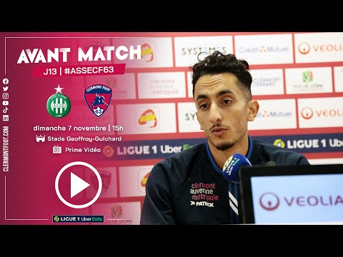 J13 | avant Saint-Etienne - Clermont