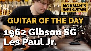 Video thumbnail for Guitar of the Day: 1962 Gibson SG Les Paul Jr. | Norman's Rare Guitars by Normans Rare Guitars