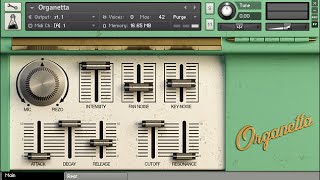 Video thumbnail for AudioThing Organetta Walkthrough by AudioThing