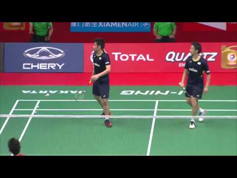 TOTAL BWF World Championships 2015 | Badminton Day 5 QF M9-MD | Endo/Hay vs Pra/Suw