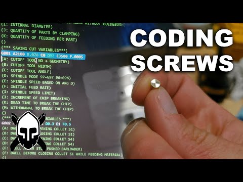 Coding Screws on the Tornos