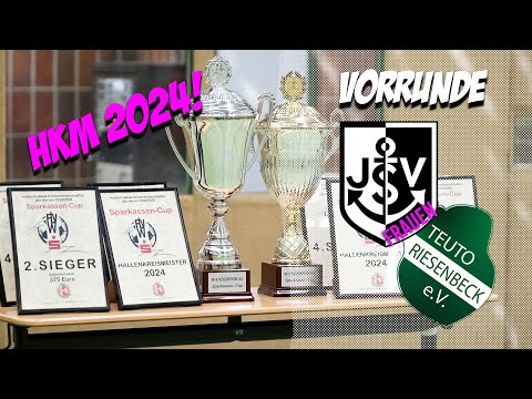 HKM 2024 - Vorrunde: ISV Frauen vs. Teuto Riesenbeck | Hallenkreismeisterschaften in Ibbenbüren