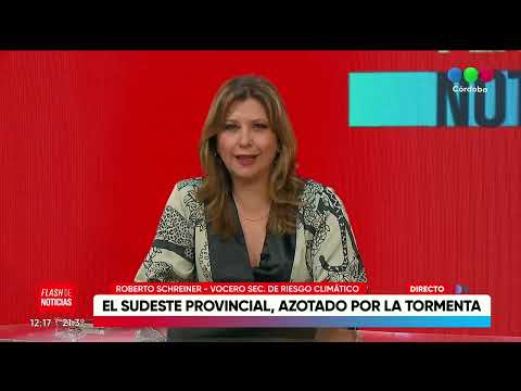 Graves daños en Ucacha por el temporal de granizo y vientos de más de 100 Km/h