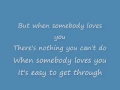 Alan Jackson When Somebody Loves You lyrics
