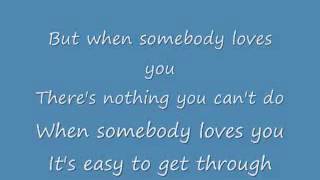 Alan Jackson When Somebody Loves You lyrics