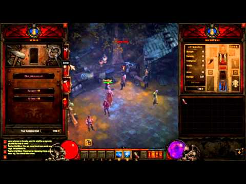 Diabros: A Diablo 3 Coop Adventure - Part 1 (HD)(Commentary)(Walkthrough)(Gameplay)(Wizard)