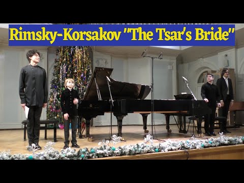 Rimsky-Korsakov The Tsar's Bride: Overture/ 2 pianos - 8 hands