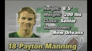 Peyton Manning in High School: Isidore Newman vs Episcopal 1993