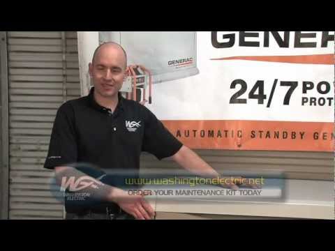 How to purchase and install Generac Guardian series generator maintenance kits