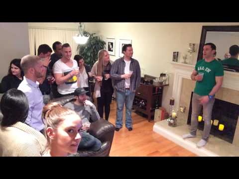 On my birthday, it's only right that I toast with Cold Roman. Cheers!