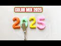 Color Mix 2025 Mixcolor Art Colorfulmixing