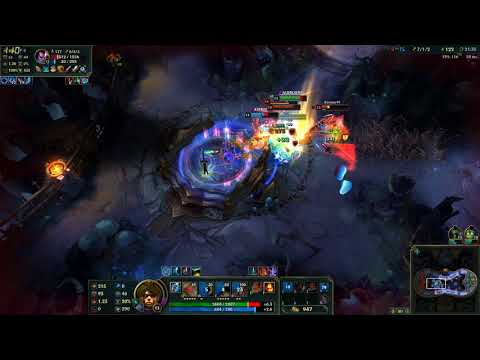 jarvan top lane vs shen 3 vs 3 op kills :D