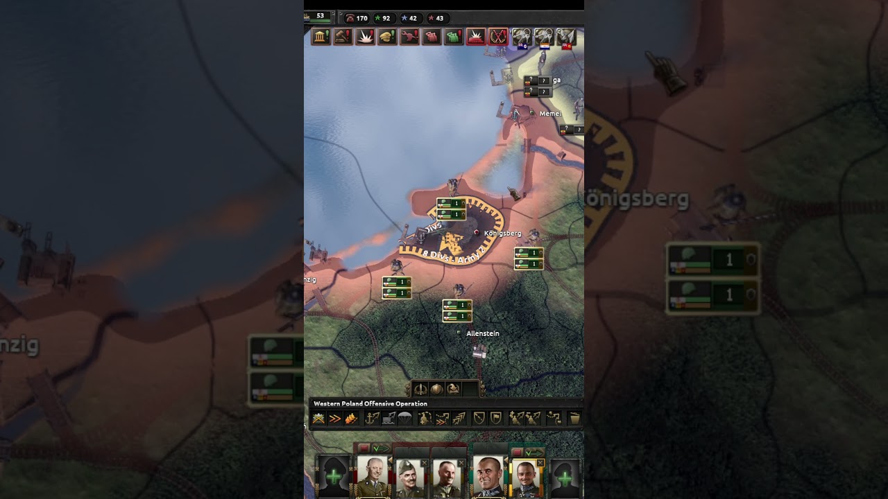 This Exploit Makes Encirclements Easy in Hearts of Iron 4⚓️ #hoi4 #shorts #guide