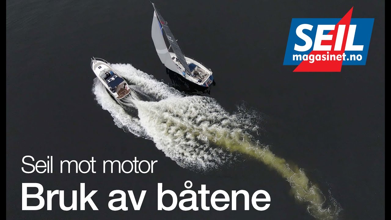 Sail vs. motor 4: The sailboat is used more