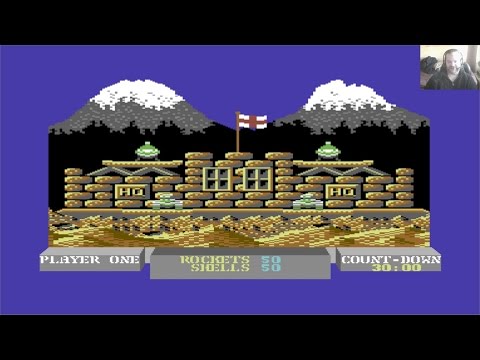 Lukozer Retro Game Review 342 - Battle Valley - Commodore 64