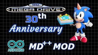 Download lagu Mega Drive 30th Anniversary Project - MegaDrive   Arduino MOD mp3