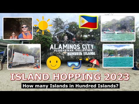 ISLAND HOPPING 2023 HUNDRED ISLANDS ALAMINOS CITY PANGASINAN PHILIPPINES + PART2 @indaynamo