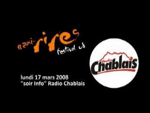 Maxi Rires Festival - Radio Chablais 17.03.08