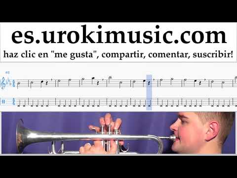 Como Tocar Trompeta Ozuna - Dile Que Tu Me Quieres Tablatura Parte#1 ejercicios um-i927