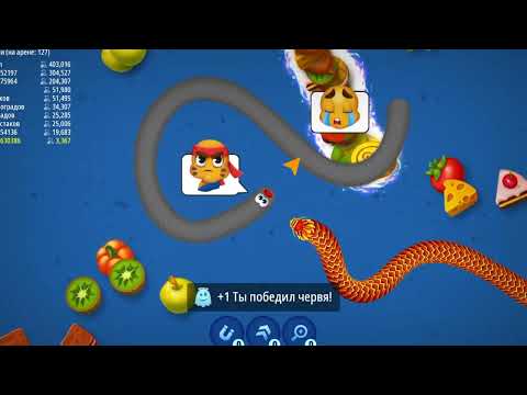 Slither.io Best Tiny Snake Destroy Giant Snakes - Epic Slitherio Gameplay
