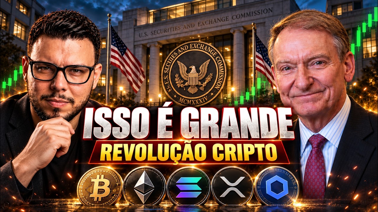 🚨 SEC MUDA TUDO! BITCOIN DIANTE DE UMA REVOLUÇÃO NOS EUA